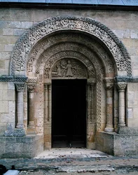 Romanesque porch